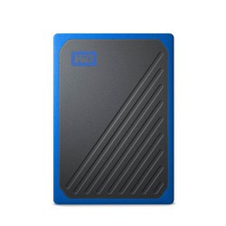 Ổ cứng di động W.D My Passport Go 500GB Blue tặng kèm bao da - WDBMCG5000ABT-WESN