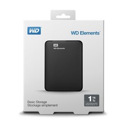 Ổ cứng HDD Box WD ELEMENTS 1TB 2.5” USB 3.0 Siêu Bền - Truyền Dữ liệu Nhanh - Hàng chính hãng New 2019 - WD ELEMENTS 1TB