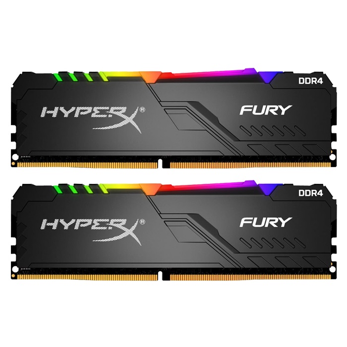 Ram DDR4 Kingston 16G/3200 HyperX Fury RGB (2x 8GB) (HX432C16FB3AK2/16)