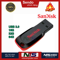 USB 2.0 SanDisk. Cruzer Blade CZ50 8GB - Hàng Chính Hãng - CZ50