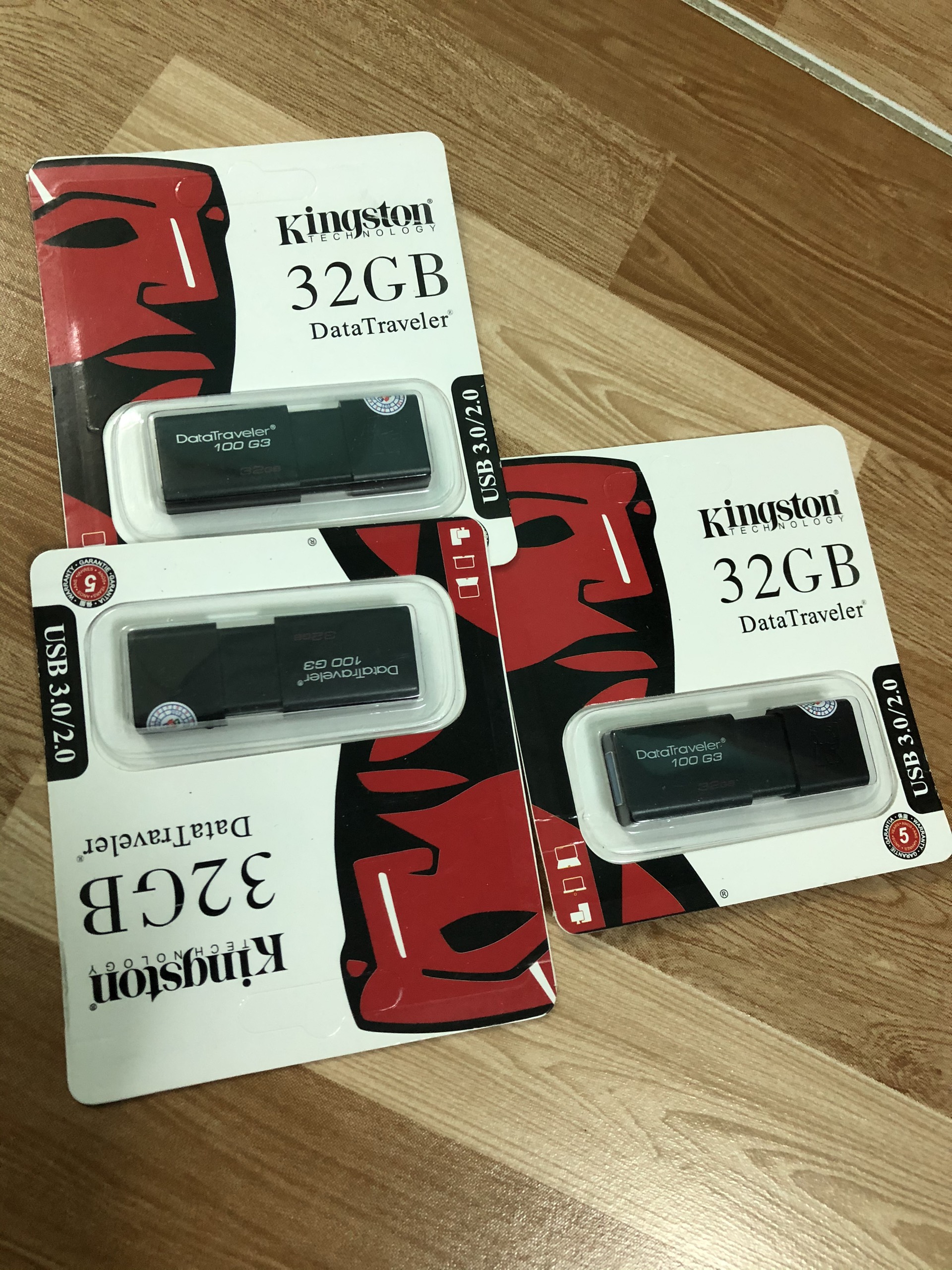 USB 3.0 32GB Kingston DT100G3 tốc độ cao bảo hành 1 năm