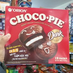 Bánh Chocopie Dark Orion vị Cacao hộp lớn 12 cái 360g - BH0020OL