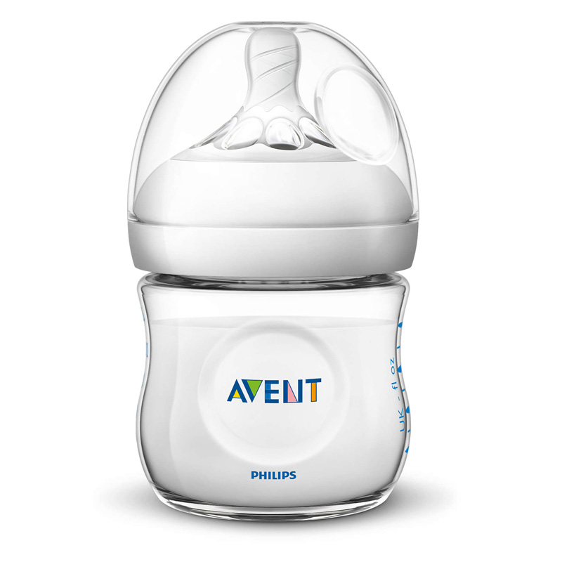 Bình sữa cho bé Philips Avent Natural 125ml / 260ml - Nhựa PP BPA Free cổ rộng mô phỏng tự nhiên. ( Tách hộp 4 bình không hộp ) - Bellki Marrt