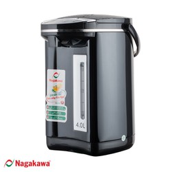 Bình Thủy Điện Nagakawa NAG0404 (4.0 Lít) - Ruột bình inox 304 cao cấp - Giữ nhiệt tốt - Bảo hành 12 tháng - Hàng chính hãng - NAG0404