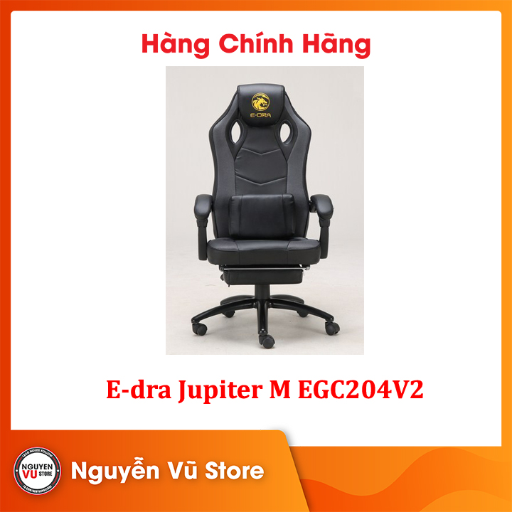 Ghế Gaming E-dra Jupiter M EGC204 V2 Chân kim loại - Hàng Chính Hãng