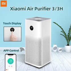 Máy lọc không khí Xiaomi Air Purifier 3H lọc siêu bụi mịn 0,3 gồm hạt PM 2,5 , khử mùi , công suất 400m3 h, Bảo hành 12 tháng - FJY4031GL