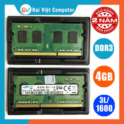 Ram laptop 4GB DDR3L bus 1600 PC3L-12800S nhiều hãng eldipa crucial micron samsung hynix.... - LT2_R3L-4G/SDV