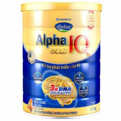 Sữa bột Dielac Alpha Gold IQ 4 1,5kg (cho trẻ từ 2- 6 tuổi) - 513