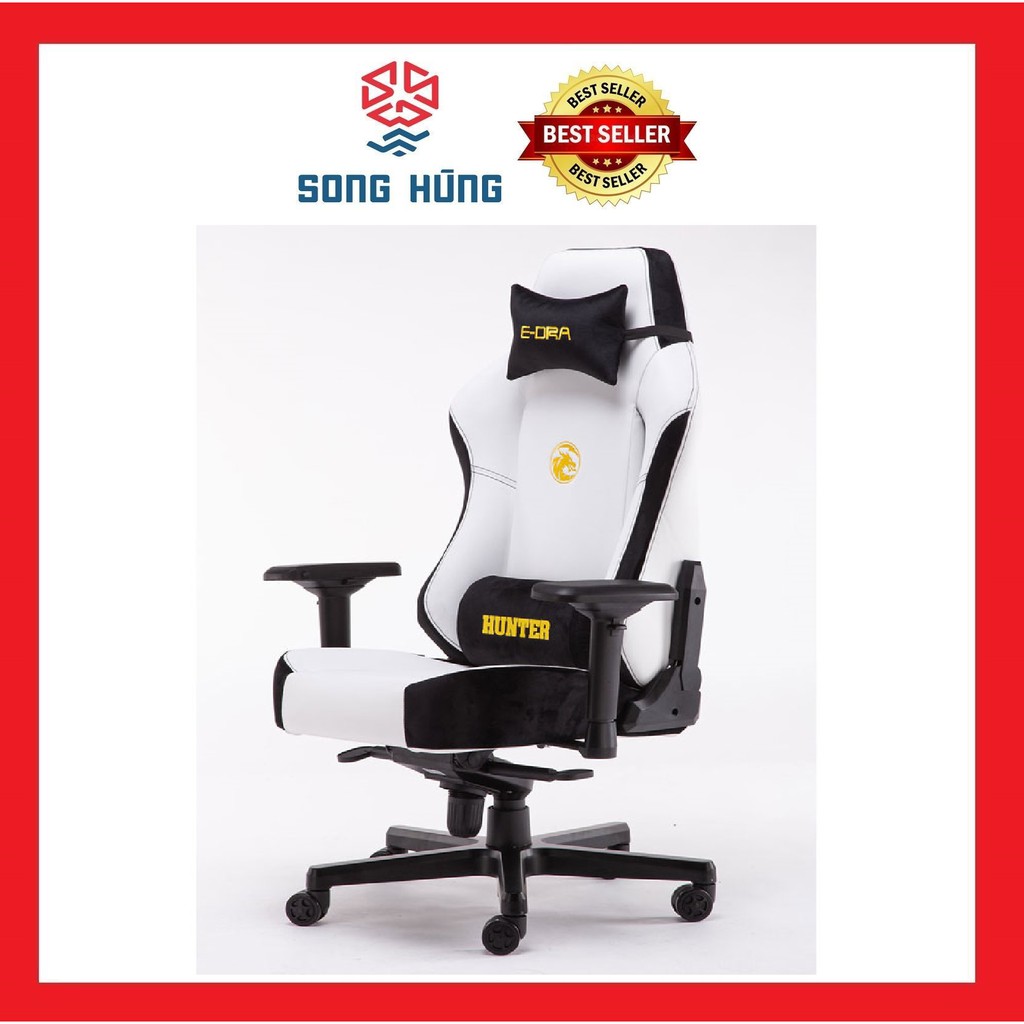 [Trả góp 0%] Ghế game cao cấp E-Dra Hunter Gaming Chair - EGC 206 chất lượng sản phẩm đảm bảo và cam kết hàng đúng như mô tả