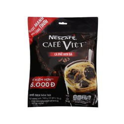 Cà Phê Đen Hòa Tan NESCAFÉ CAFÉ VIỆT (túi 35 gói x 16g) - PVT1