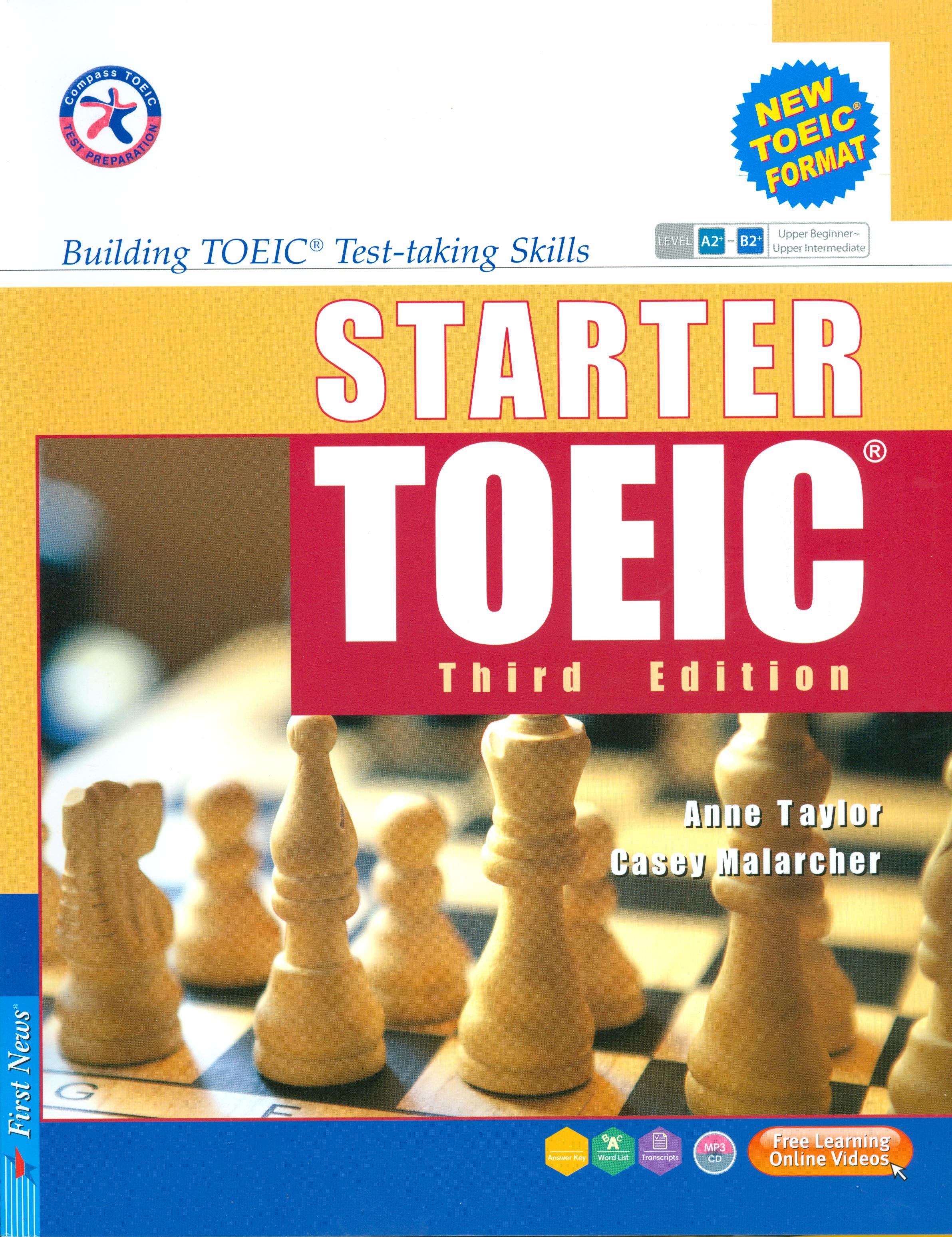 Combo Starter Toeic Third Edition (Sách Kèm CD)