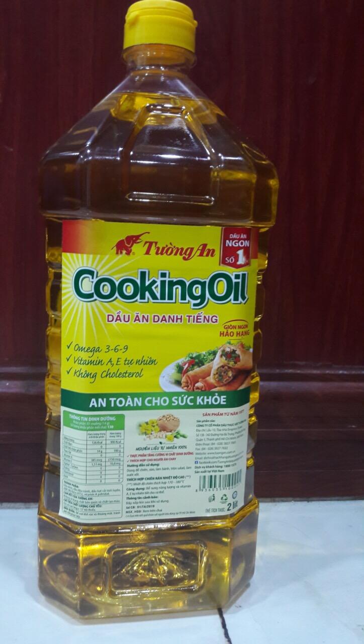 Dầu thực vật Tường An Cooking Oil 2 lít