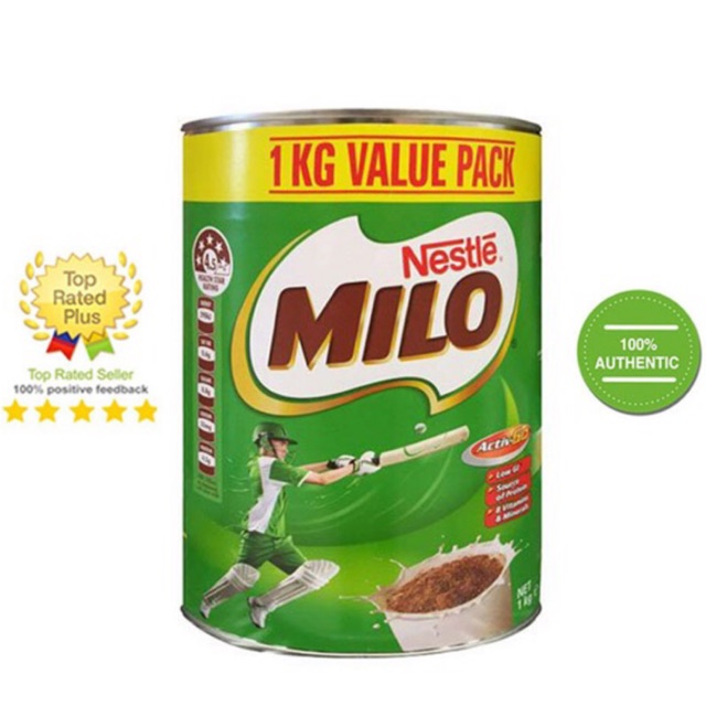 MILO ÚC HỘP 1KG - HÀNG AIR (date 2022)