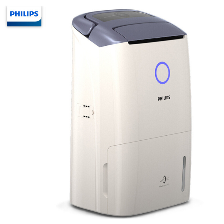 Máy hút ẩm kiêm lọc không khí cao cấp Philips DE5206/00 công suất 355W tích hợp vòng hiển thị 4 màu