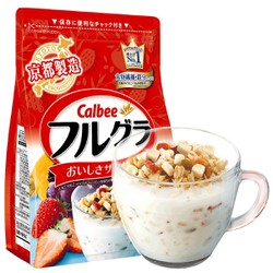 Ngũ cốc Calbee 800g hàng Nhật nội địa Vị tổng hợp Date mới - ca1
