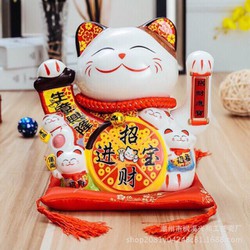 ✔ Mèo Thần Tài Ngũ Phúc Lâm Môn - Mèo Maneki Neko Japan Vẫy Tay May Mắn - - Mèo Thu Hút Tài Lộc