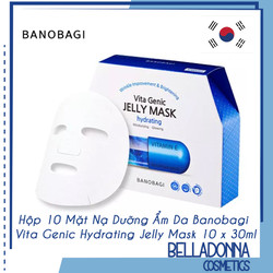 Combo 10 Mặt Nạ Dưỡng Ẩm Da Banobagi Vita Genic Jelly Mask Hàn Quốc - Hydrating 30ml x 10 Gói - vita-xanh-10