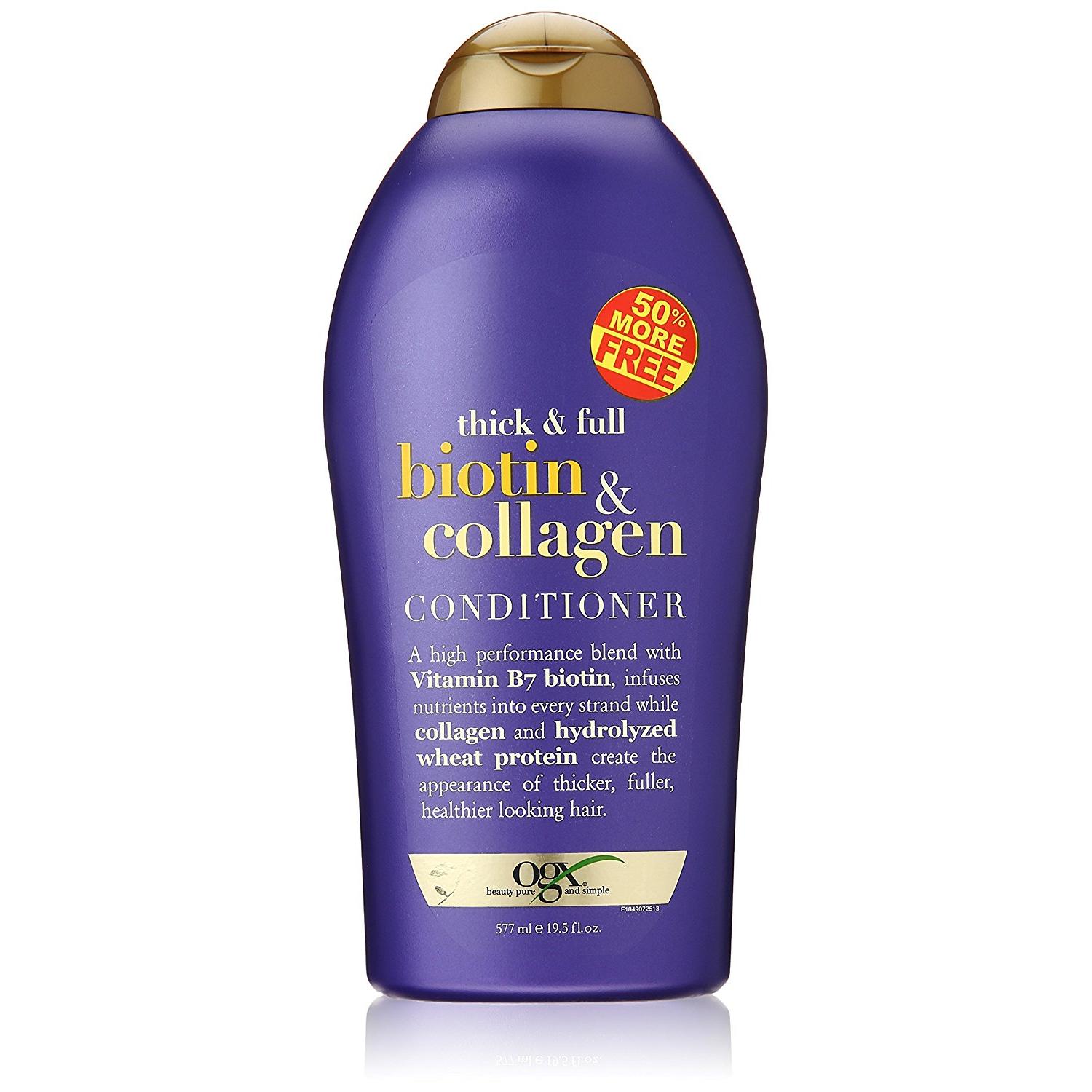 [Flash Sale] Dầu xả chống rụng tóc OGX Biotin Collagen Conditioner 577ml Nội Địa Mỹ