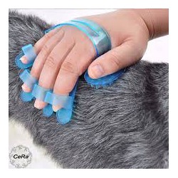 Găng tay nhựa chải lông tắm & massage cho chó mèo thú cưng - STRT0371SD