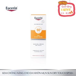 Kem Chống Nắng Kiểm Soát Nhờn Eucerin Sun Gel-Creme Oil Control Dry Touch SPF 50+ (50ml) - 0595