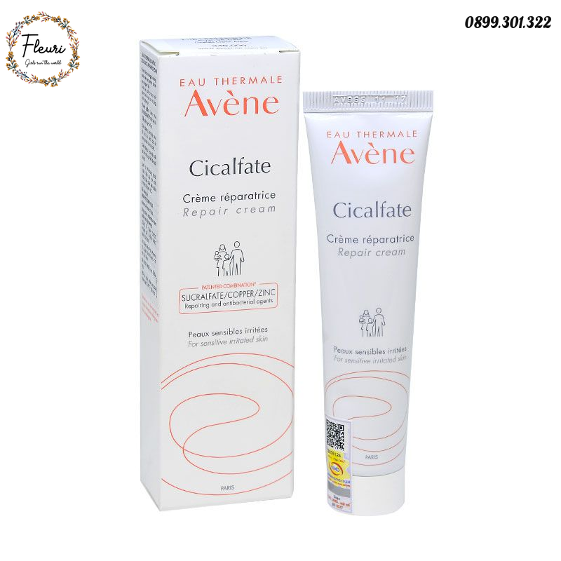 Kem làm lành da, chống nhiễm khuẩn Cicalfate Cream 40ml Avène