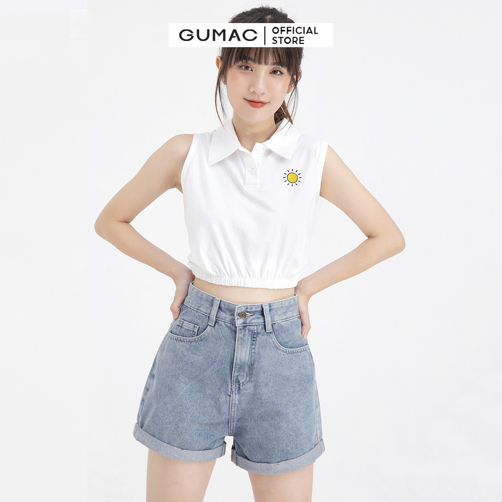 Quần short Jean nữ thời trang GUMAC QJA1177