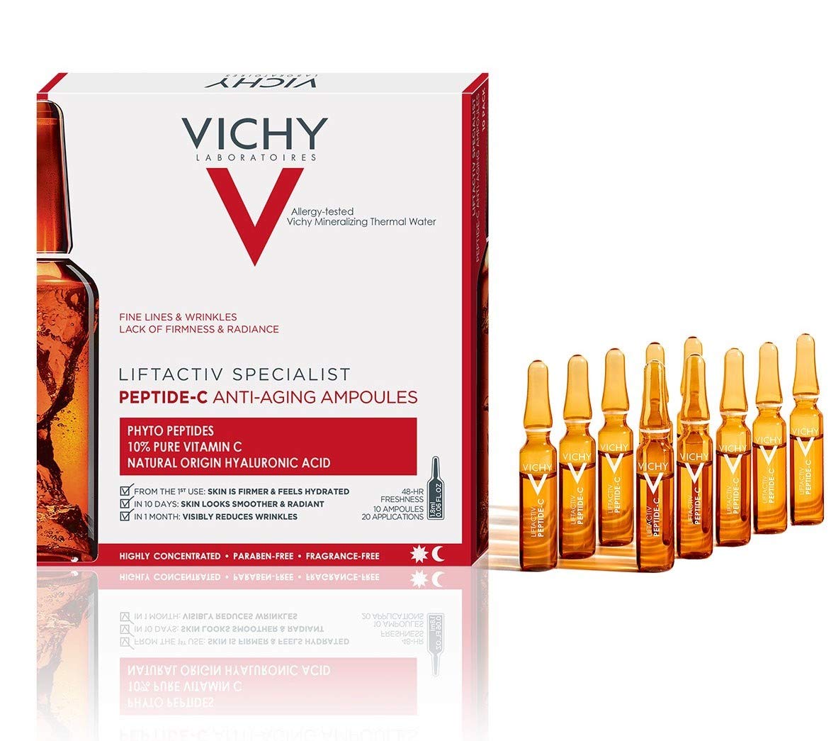 Vichy Dưỡng chất cô đặc giảm nếp nhăn, tưới trẻ làn da Liftactiv Specialist Peptide-C Anti-Ageing (1.8ml x 10 ống)