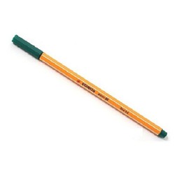 Bút kim màu Stabilo Point 88 - Needle Point - 0.4mm - Màu xanh lá sẫm (88/53) - STABILO 88/53