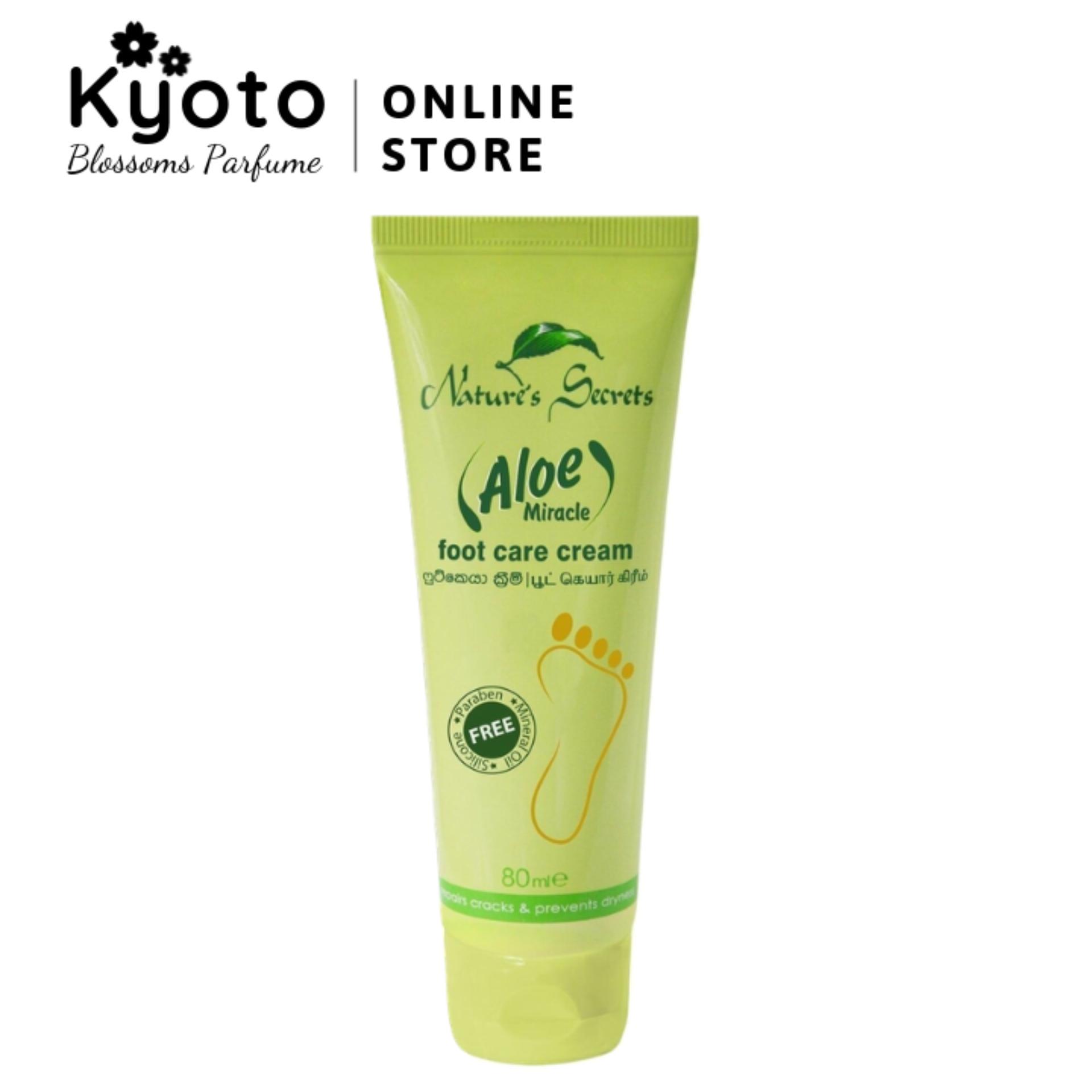 [HCM]Kem dưỡng da và giảm nứt gót chân Aloe Miracle Foot Care Cream 80ml