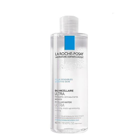 [HCM]LA ROCHE POSAY Nước Tẩy Trang Làm Sạch Sâu Cho Da Nhạy Cảm La Roche-Posay Micellar Water Ultra Sensitive Skin 400ml