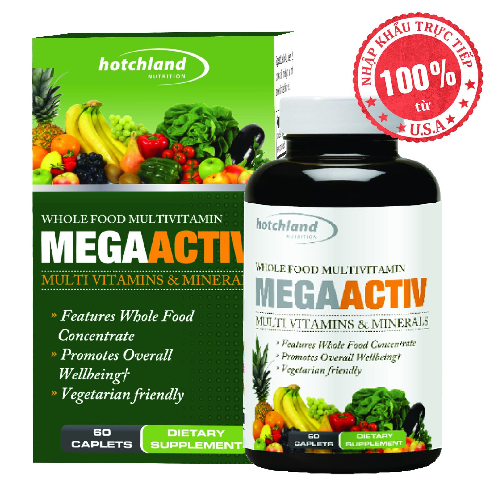 [HCM]Thực phẩm chức năng bổ sung vitamin tổng hợp MegaActiv
