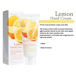 Kem dưỡng da tay chiết xuất chanh 3W Clinic Lemon Hand Cream 100ml - B05