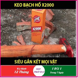 Keo dán X2000, Keo dán đa năng siêu dính X2000 dán được mọi vật liệu Keo dán gỗ, thủy tinh, kim loại, sắt, gốm sứ, nhựa ..vv - Keo X2000
