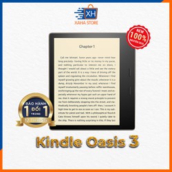 Máy đọc sách Kindle Oasis 3 - chính hãng Amazon - nguyên seal - new 100% [tặng USB 32gb chứa 1.000 ebooks+túi chống sốc] - Kindle Oasis 3