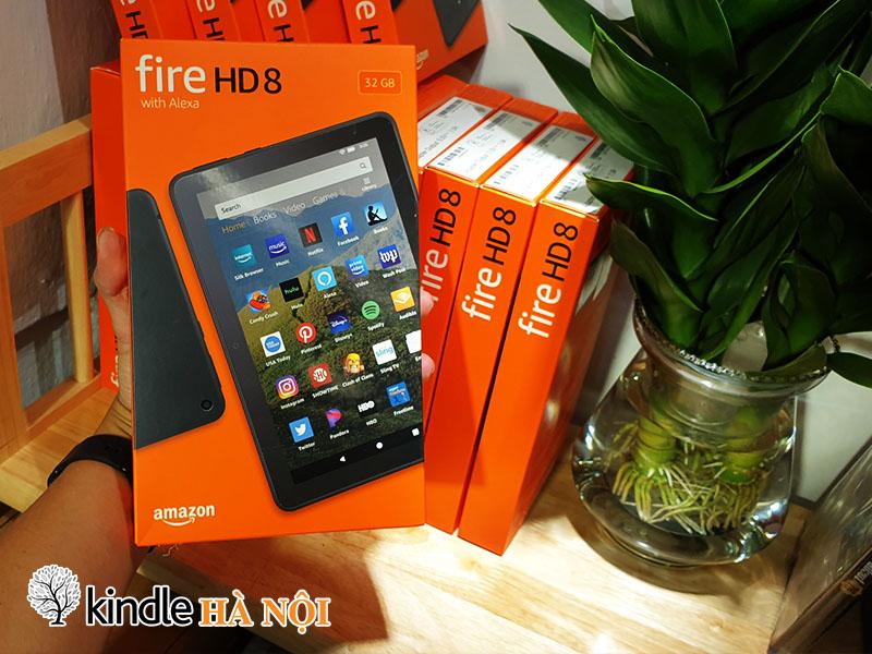 Máy tính bảng Kindle Fire HD 8 2020 10th (Fire HD8) màn hình 8inch sắc nét RAM 2GB dung lượng 32GB – New 100%
