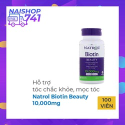 Natrol Biotin 10000 mcg - - Hộp 100 Viên - NS 360
