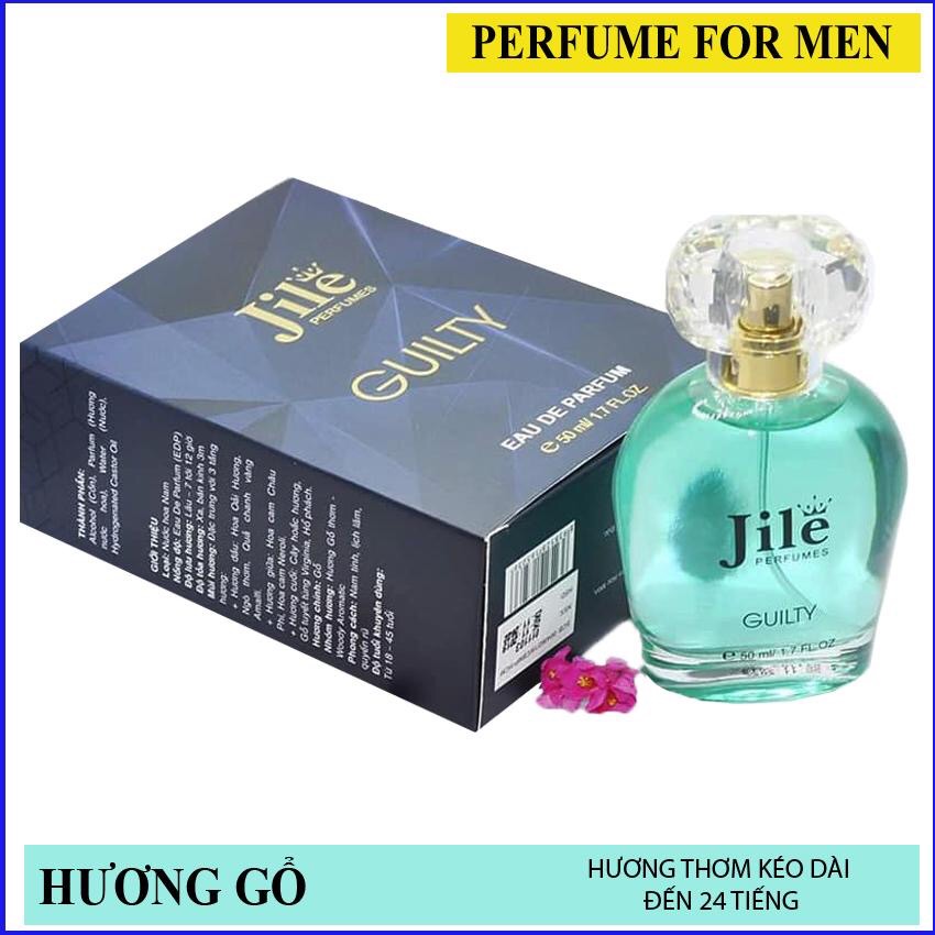Nước hoa nam Jile Guilty perfumes 50ml