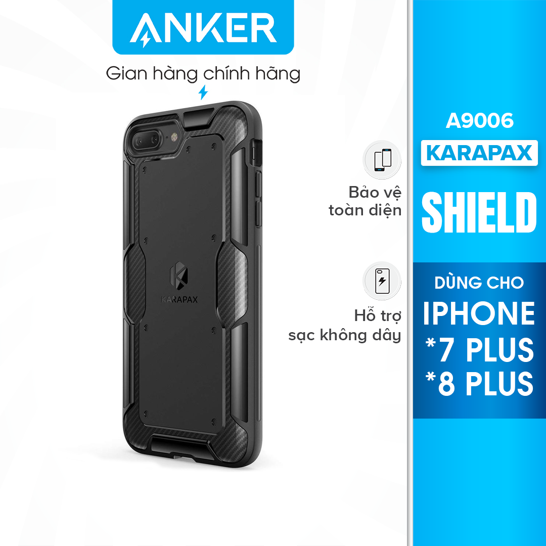 Ốp lưng KARAPAX Shield cho iPhone 7 Plus/8 Plus (by ANKER) - A9006