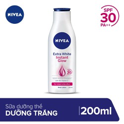 Sữa dưỡng thể Nivea Extra White Instant Glow 200ml - 3702230470