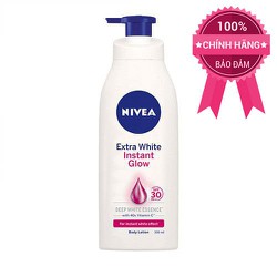 Sữa dưỡng thể sáng da tức thì NIVEA Extra White Instant Aura SPF33 350ml - 1061455062
