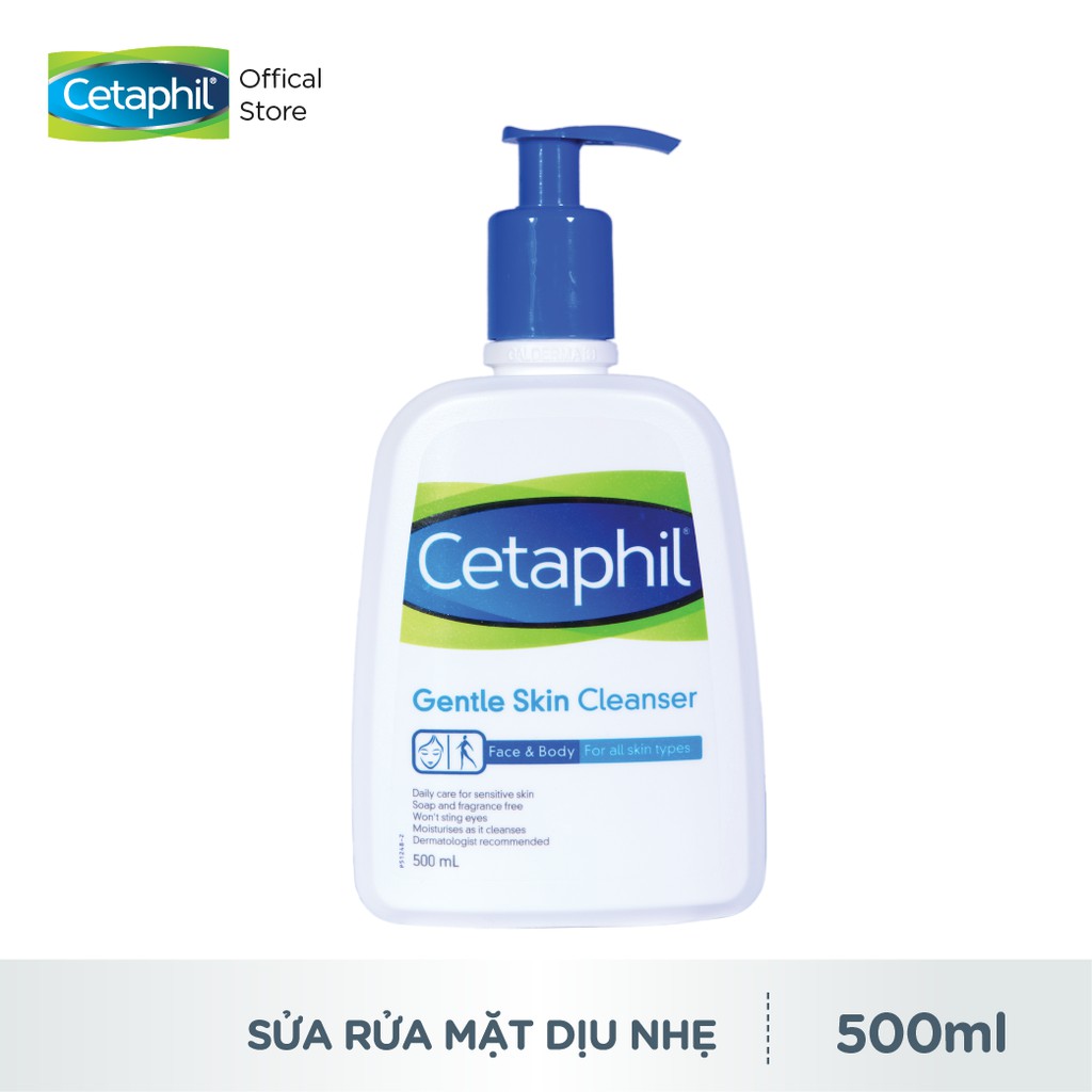 Sữa rửa mặt Cetaphil Gentle Skin Cleaner (500ml)