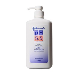 Sữa tắm dưỡng ẩm Johnon Johnson pH 5.5 chứa kem dưỡng ẩm chai 750ml - sua tam johnson
