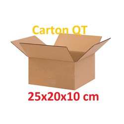 Bộ 10 Thùng Carton 25x20x10 cm - 10TC252010