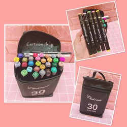 Bộ 30 bút dạ bút lông màu Touch mark - T30195