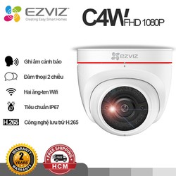 Camera Ezviz - CS-CV228-A0-3C2WFR, chuẩn nén H.265, công nghệ IP67, cảnh báo chuyển động - C4W 1080P - C4W1080P