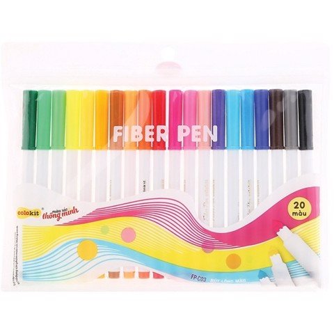 HÀNG CHÍNH HÃNG Bút lông màu Fiber Pen Colokit FP-C03 lẻ 1 bút