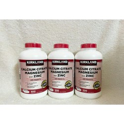 Viên uống Kirkland Signiture Calcium Magne ZinC và Vitamin D3 hộp 500v Mỹ - hpa773
