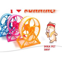 Wheel chạy nhựa hamster nhiều màu - msdch01