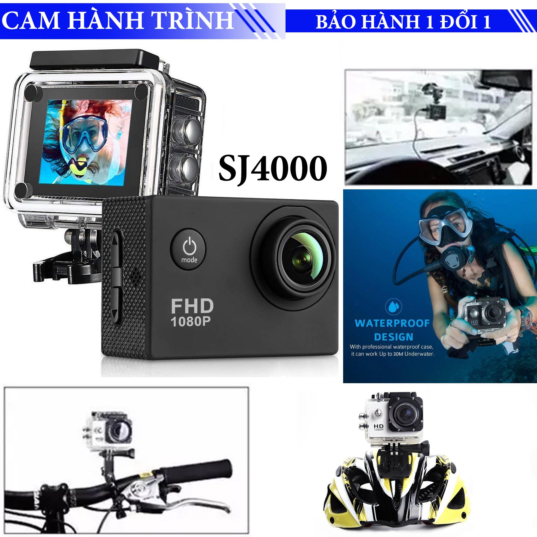 Camera hành Trình Waterproof Sports Cam 1080 Full HD Chống Nước - Camera chống nước
