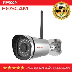 [Chính Hãng] Camera Ip Foscam Fi9900P Hd 1080P Wifi Thông Minh Ngoài Trời Có Khe Cắm Thẻ Nhớ - Fi9900P